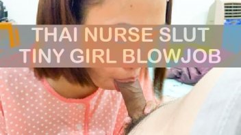 泰國語音視頻 4K 性感小女孩護士坐下來給男朋友吸陰莖。 你也可以喝風箏汁。